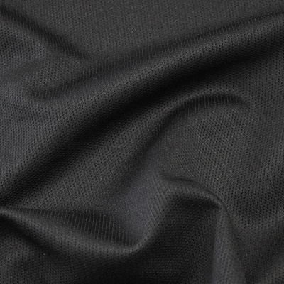 ピンドットメッシュニット ブラック(49072-3) / Black Stretch Mesh