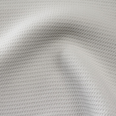 ストレッチワッフル ホワイト(KKF9616-21) / White Stretch Polyester