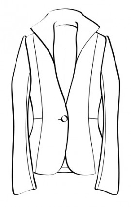 ハイカラージャケット(RJ-2) / High Collar Jacket