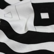 PAROLARI EMILIO PUCCI ストレッチ ホワイト×ブラック プッチ柄(4417-50) / Black & White Stretch Cotton
