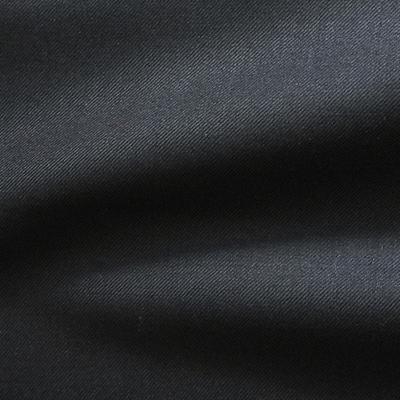 ブラック 無地  / Black Wool(46601-1)