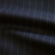 ネイビー ピン・ストライプ / Navy Wool Pinstripe(46604-3)