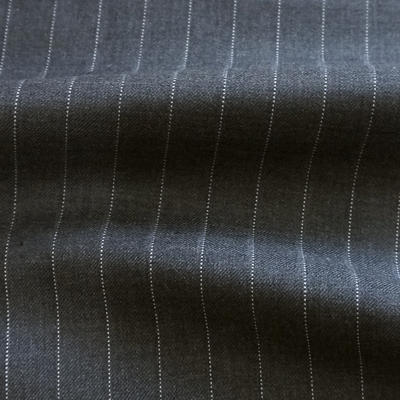 グレー ピン・ストライプ / Gray Wool Pinstripe(46604-5)