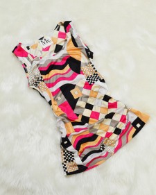 タンクトップ<br />Tank Top made of PAROLARI EMILIO PUCCI fabric