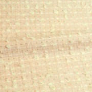 【特価品】英国製Lintonシャネルツイード高級生地｜ピンクツイード（C1632）<br />Premium English Tweed Fabric, Light Pink