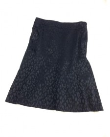 カッコよく秋らしく♪ブラックレオパードスカート<br />Fall Mode♪Black Leopard Skirt