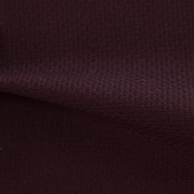 ハニカムドビー２WAYストレッチ ダークレッド（52095-6）Wine Red Dobby cloth, 2-Way stretch