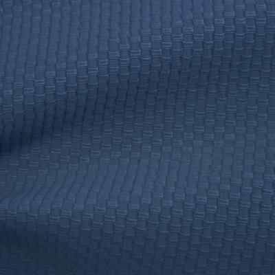 アートピケストレッチ ブルー（52104-3）Blue Pique Stretch Cloth