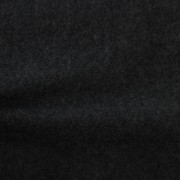 圧縮ウール　ブラック（76156-7）Black Worsted Serge Fabric