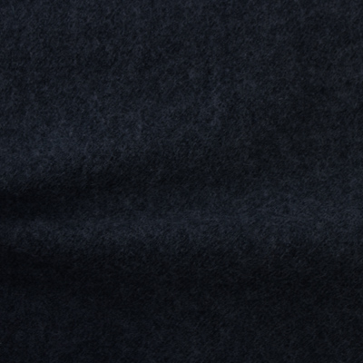 圧縮ウール　ダークネイビー（76156-B）Dark Navy Worsted Serge Fabric