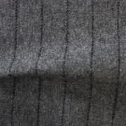 先染フラノ　ストライプ  グレー（76254-1）Gray　Stripe, Yarn Dyed Twill Fabric