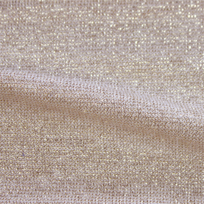 ソフトラメニット メタリックピンク（KKF178－31）Metallic Pink Soft, Stretchy Knit with Lame