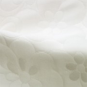 風通マットジャカート　ホワイト(KKF1536-58-21) Matted Jacquard Fabric, White