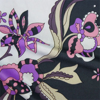 PAROLARI EMILIO PUCCI ストレッチニット　パープルプリント/ Purple Printed Stretch Knit