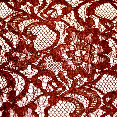 エンジ/(kkf8469S-D/#119-74)Dark red Lace エンジ/(kkf8469S-D/#119-74)Dark red Lace