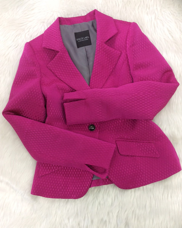 濃ピンクジャケット/<br />Dark pink jacket